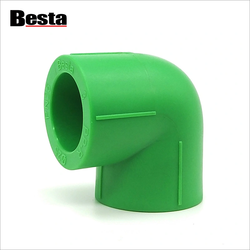 Bagaimana cara mempertahankan siku fitting plastik PPR 90 °?